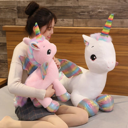 Large Plush Unicorn Dream Rainbow Plush Toy 40-80cm