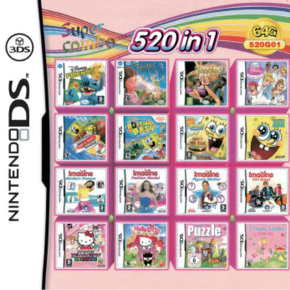 3DS Nintendo Game Card Combined Card 23 In 1