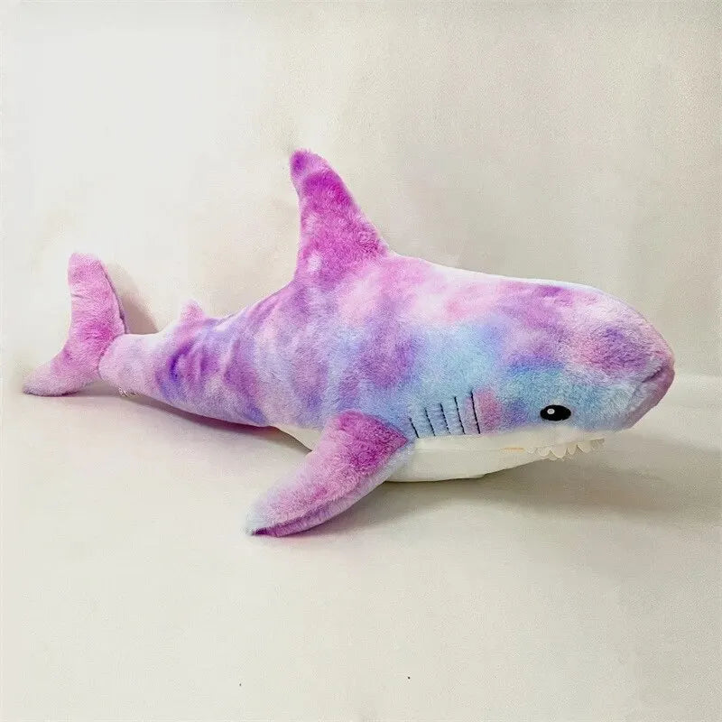 Plush Fluffy Shark Stuffed Toy - 30cm