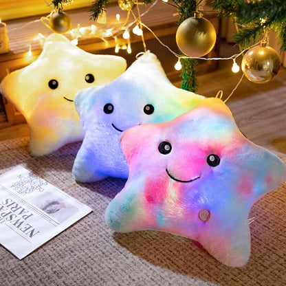 Plush LED Light Star Stuffed Toy - 22-35cm