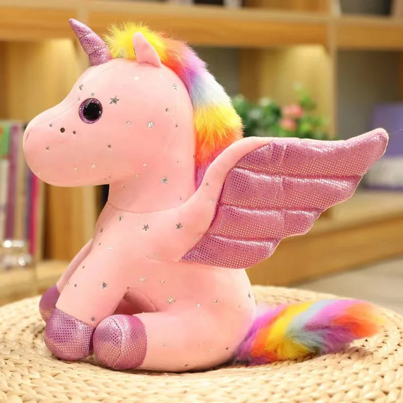 Plush Winged Unicorn Stuffed Toy 14-30cm