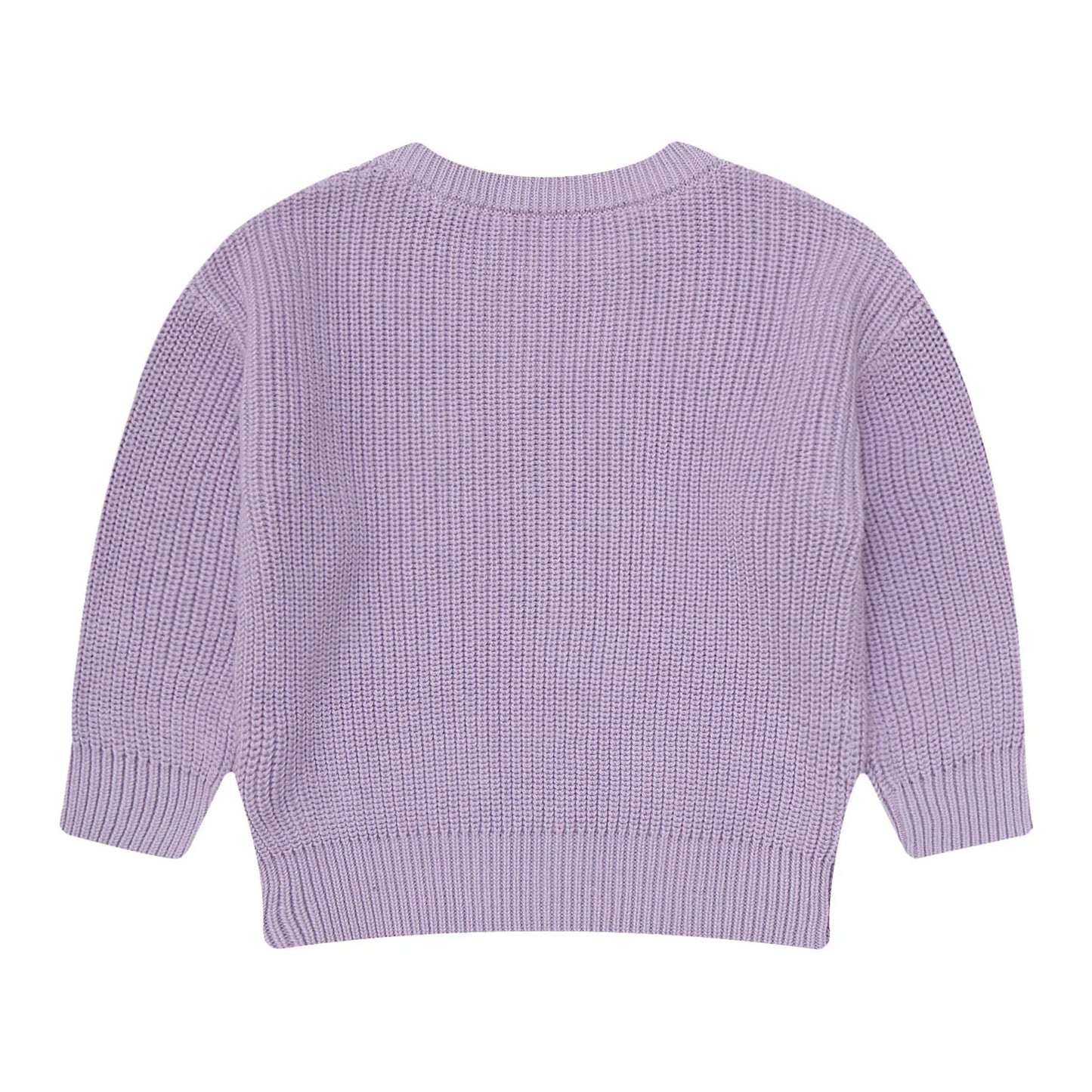 Girls Knitted Embroidered Jumper (Age 3M-6YRS)