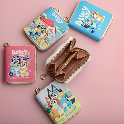 Kids Bluey Purse Wallet