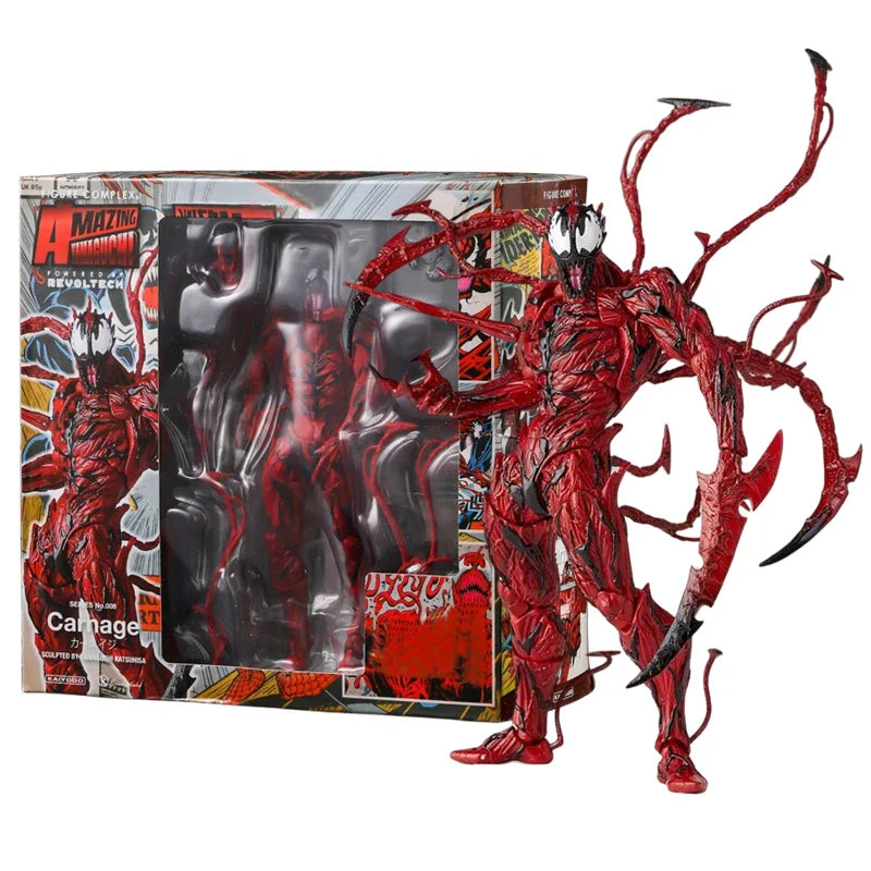 Venom Carnage SpiderMan Action Figure Movable Joints Toy