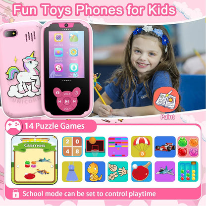 Kids Smart Phone Dual Camera Music Player Toy