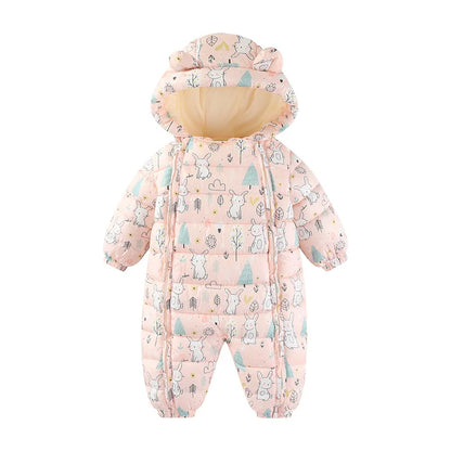 Baby Winter Snowsuit Hooded Outerwear (Newborn-24M)