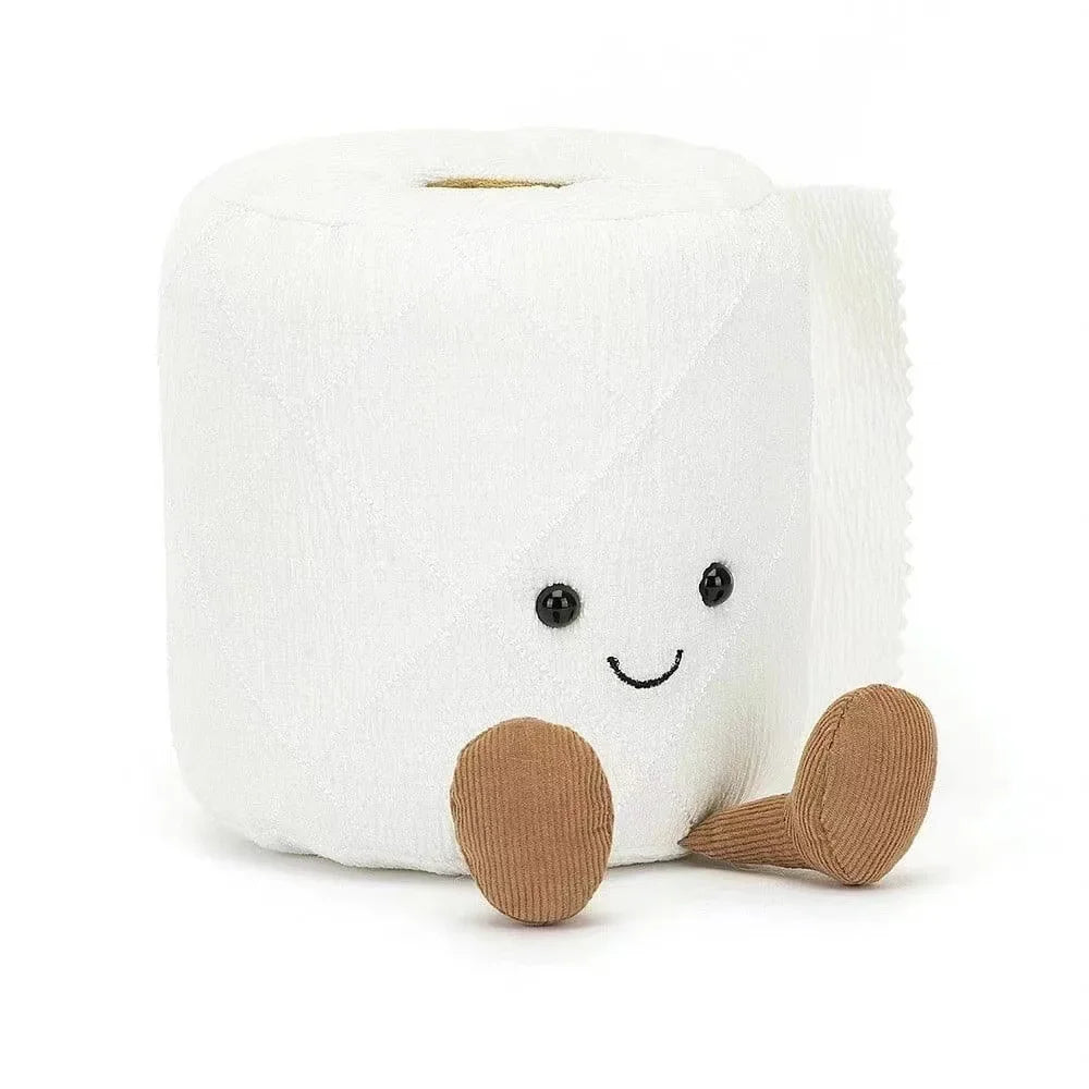 Plush Toilet Paper Stuffed Toy 15cm