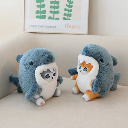 Plush Shark Cat Stuffed Toy