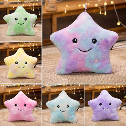 Plush LED Light Star Stuffed Toy - 22-35cm