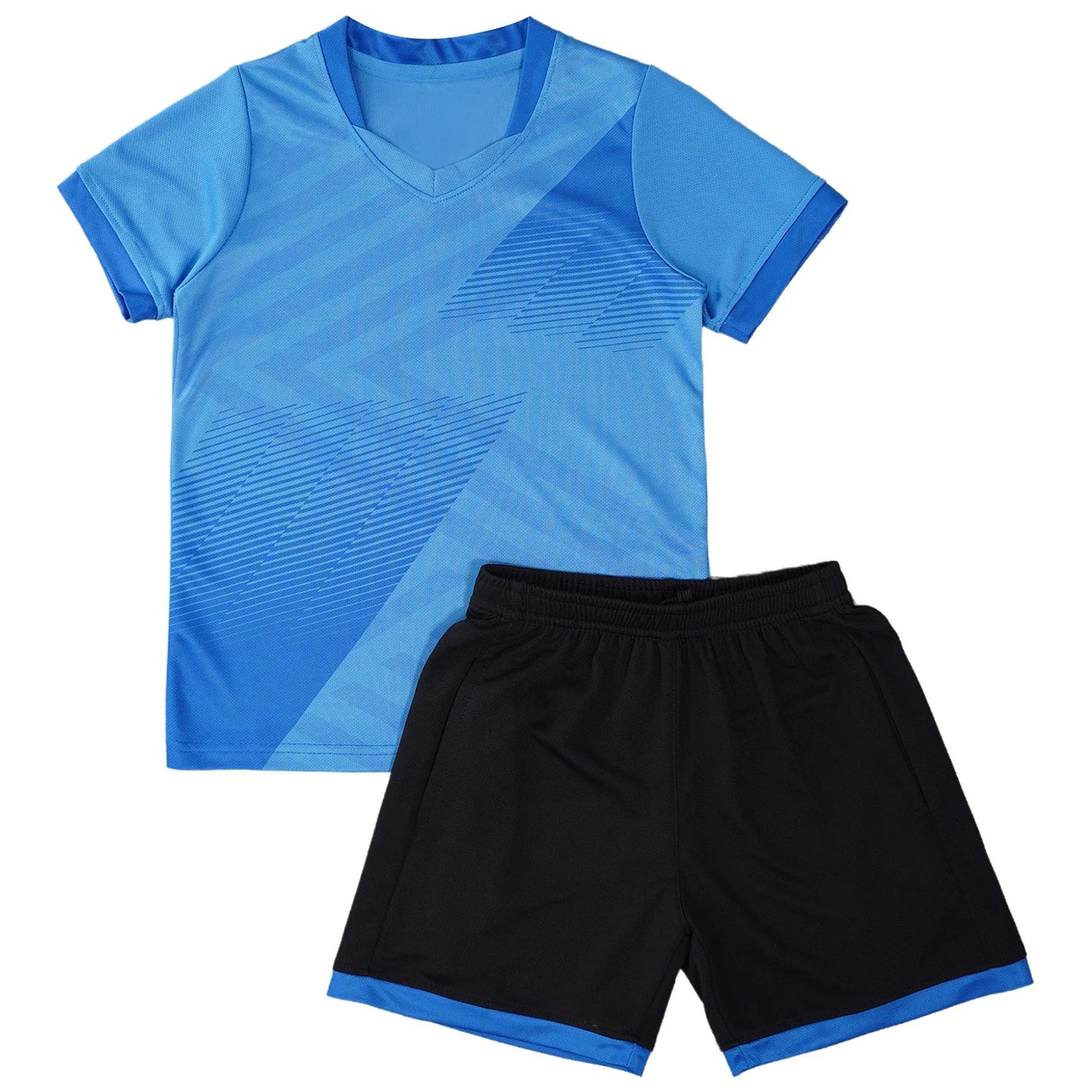 Boys Training Sports T-Shirt & Shorts Set (Age 3-16YRS)