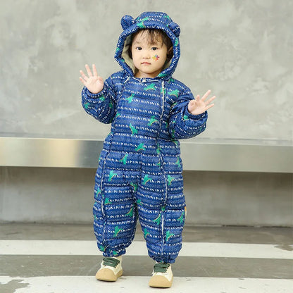 Baby Winter Snowsuit Hooded Outerwear (Newborn-24M)