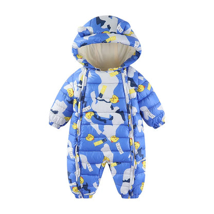 Baby Winter Snowsuit Hooded Outerwear (Newborn-24M)