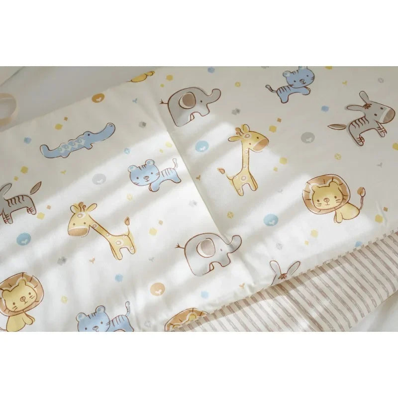 Cartoon Cotton Baby Crib Bumper