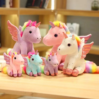 Plush Winged Unicorn Stuffed Toy 14-30cm