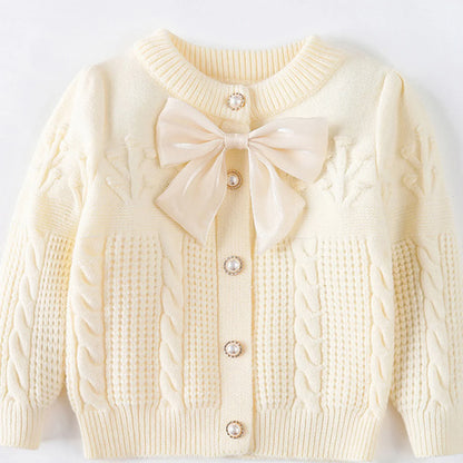 Girls Crochet Knit Cardigan (Age 18M-6YRS)