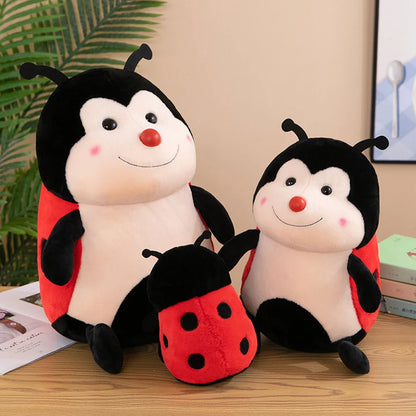 Plush Cute Ladybug Stuffed Toy 23-35cm