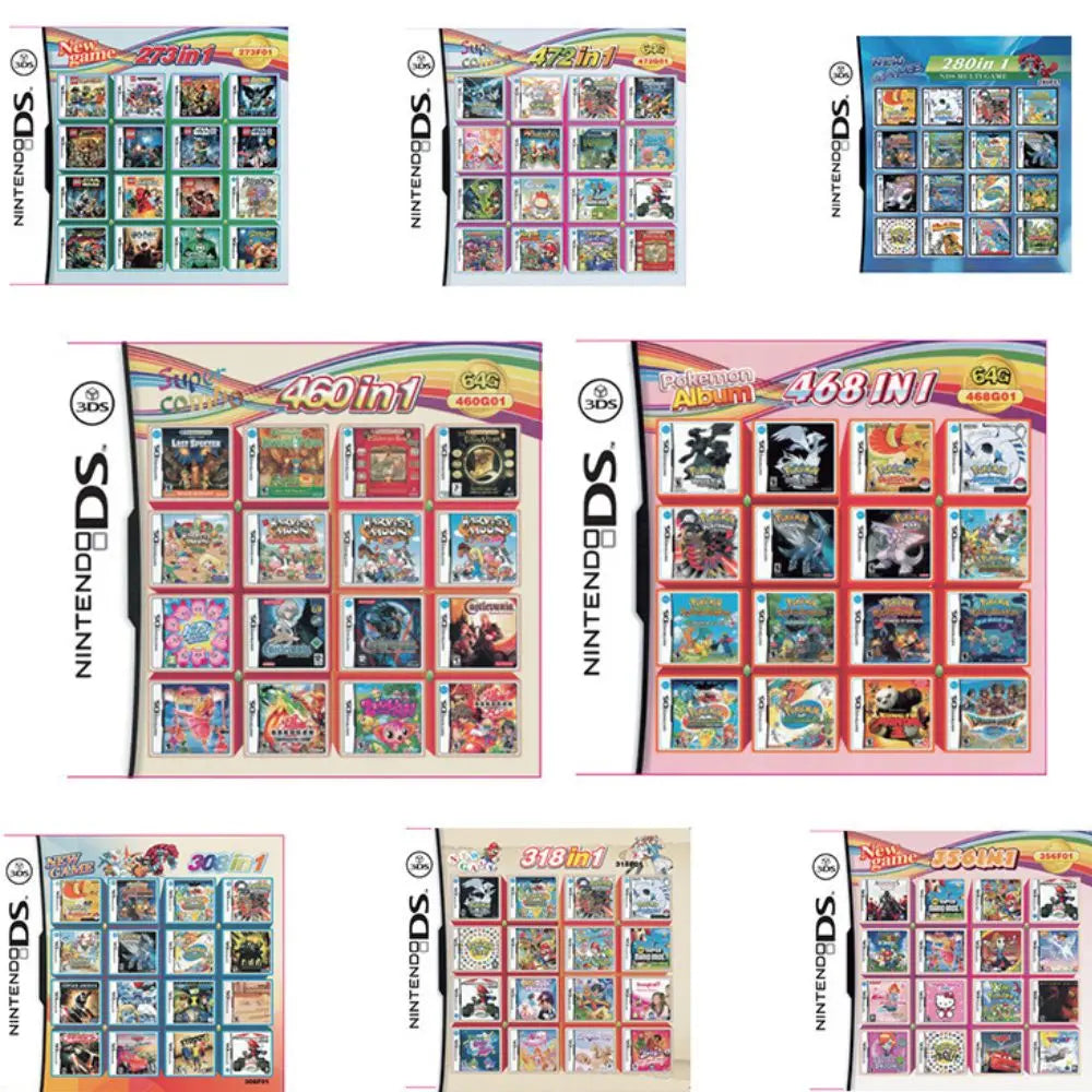 3DS Nintendo Game Card Combined Card 23 In 1