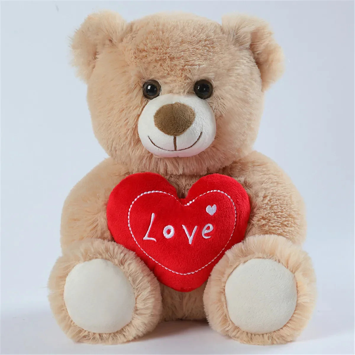 Plush Teddy Bear Heart Valentines Stuffed Toy - 25cm