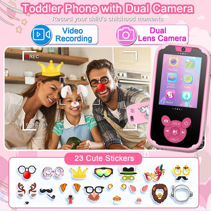 Kids Smart Phone Dual Camera Music Player Toy