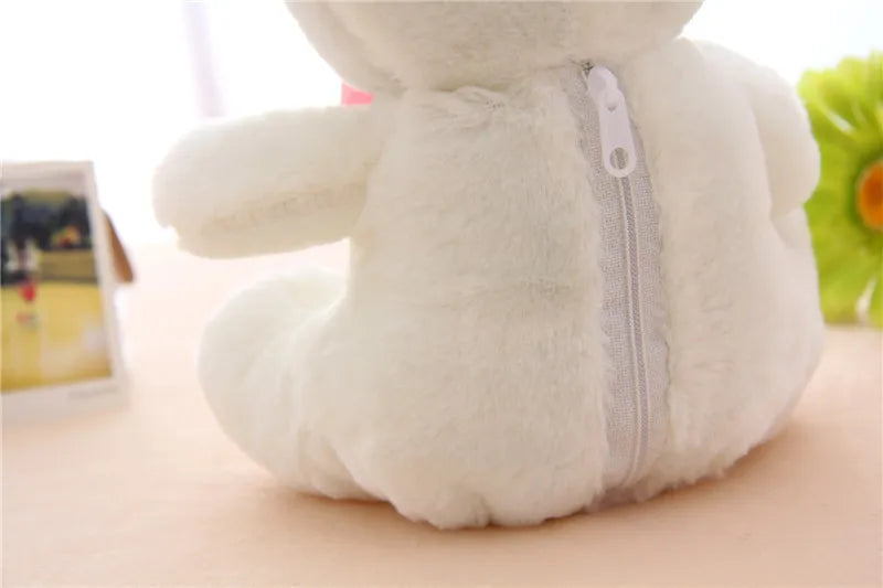 Plush Luminous Light Up LED Teddy Bear Stuffed Toy 22cm