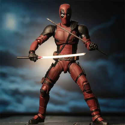 Deadpool Action Figure Movable Joint Toy