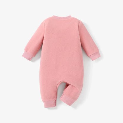 Baby Girl/Boy 3D Rabbit Long Sleeve Jumpsuit (Age Newborn-18M)