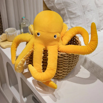 Plush Yellow Octopus Stuffed Toy 30/40/50CM