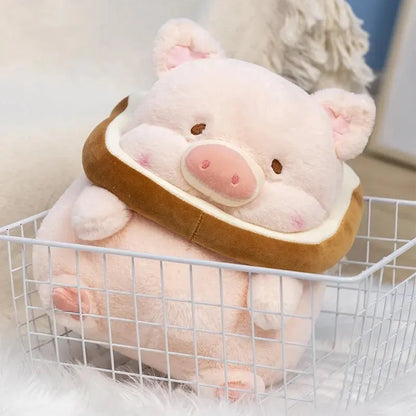 Plush Lulu Pig Bread Plush Toy - 20cm