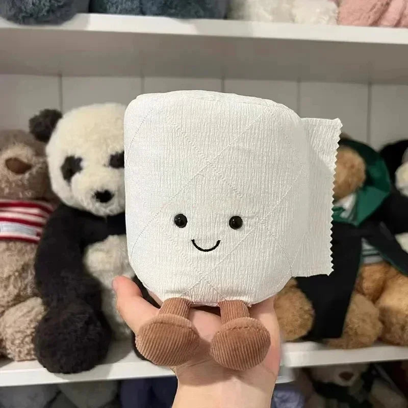 Plush Toilet Paper Stuffed Toy 15cm