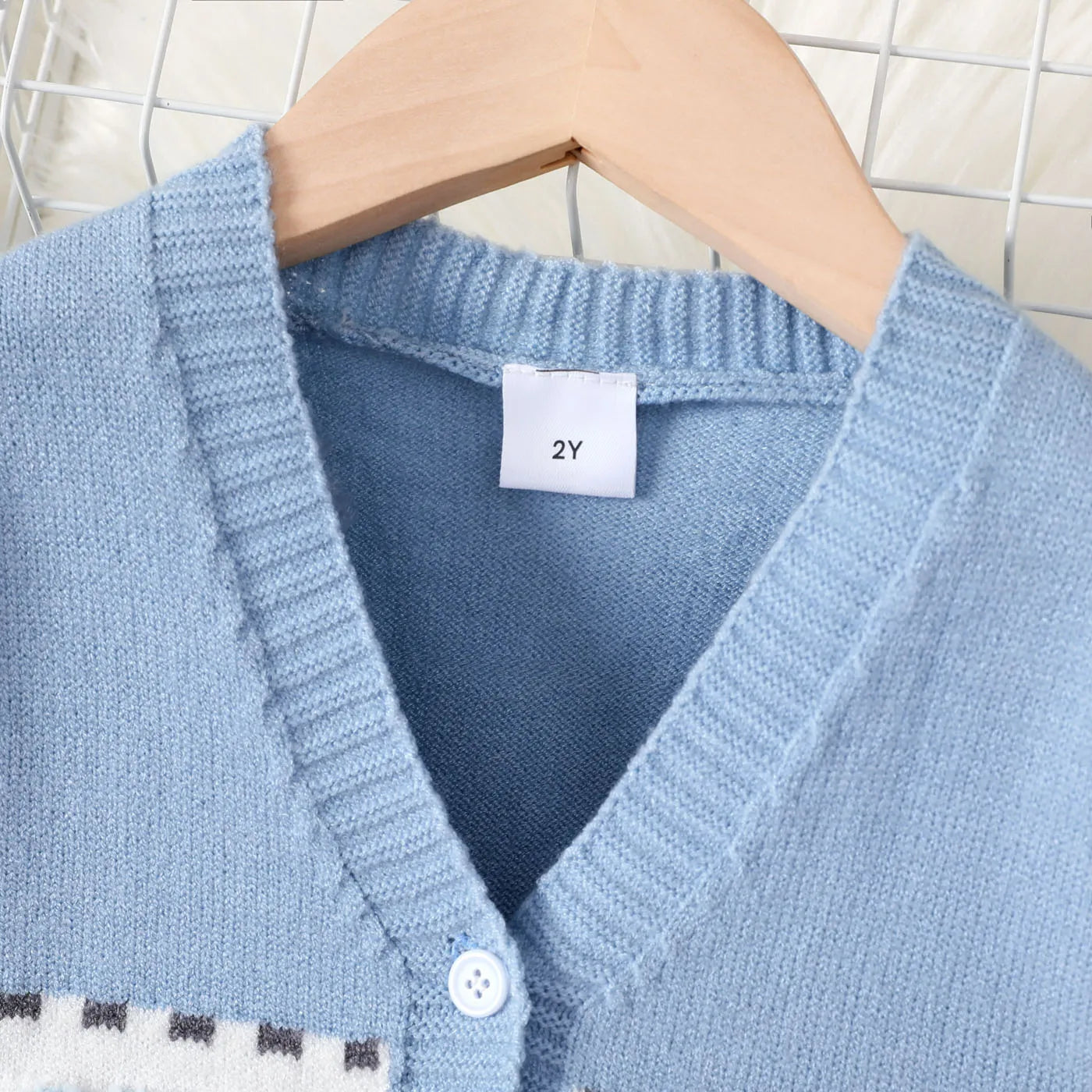 Boys Blue Car Cardigan (Age 24M-6YRS)