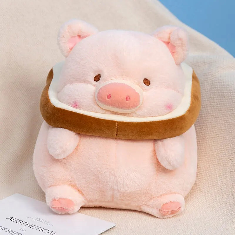 Plush Lulu Pig Bread Plush Toy - 20cm