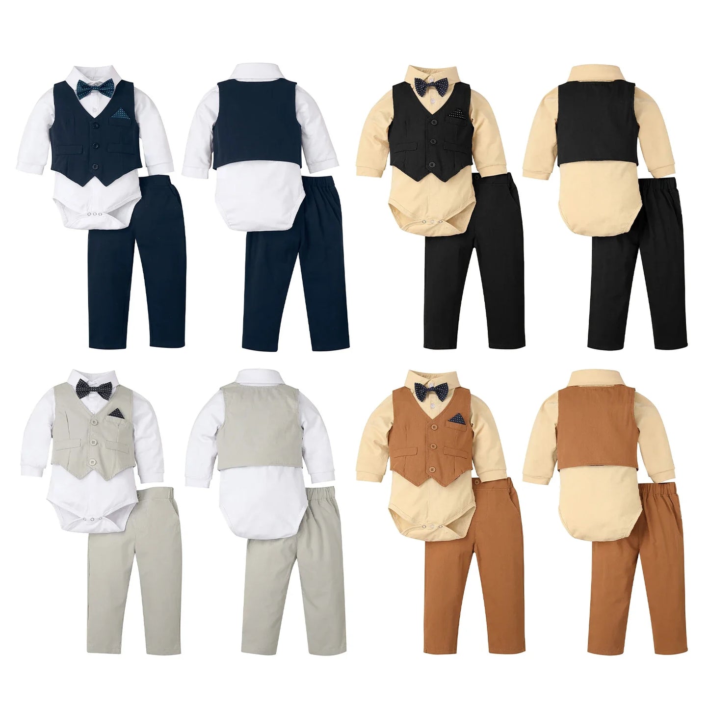 Baby Boys Formal Suit Set (Age Newborn-24M)