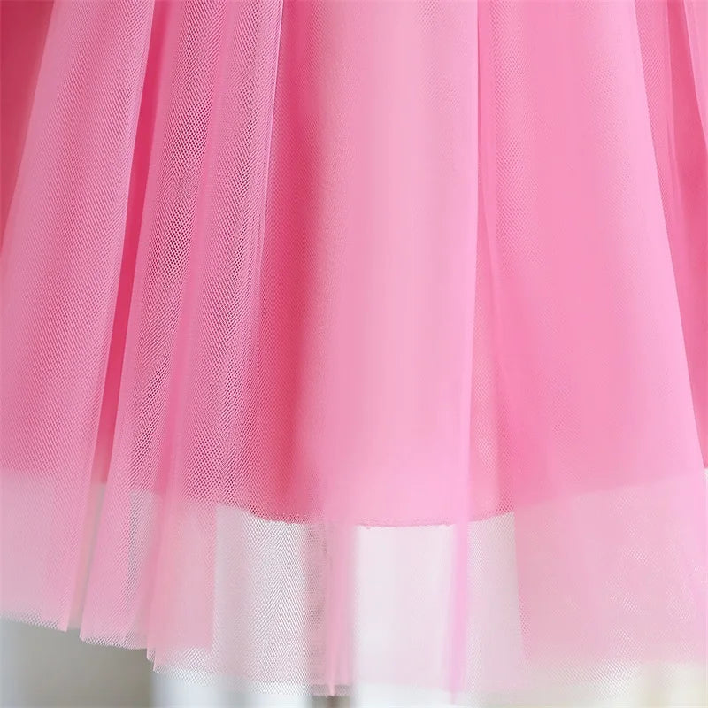 Girls Sequin Tulle Prom Dress (Age 3-8YRS)