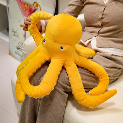 Plush Yellow Octopus Stuffed Toy 30/40/50CM