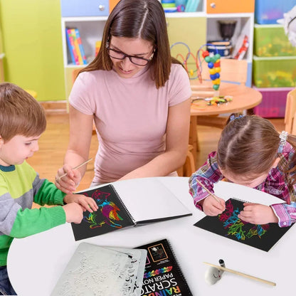 Rainbow Magic Scratch Off Paper Set for Kids