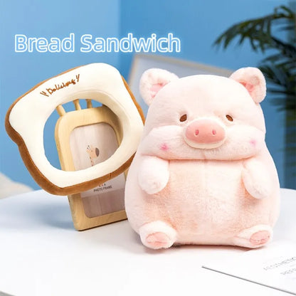 Plush Lulu Pig Bread Plush Toy - 20cm