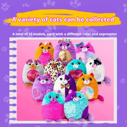 Plush Misfittens Cat Surprise Stuffed Toy