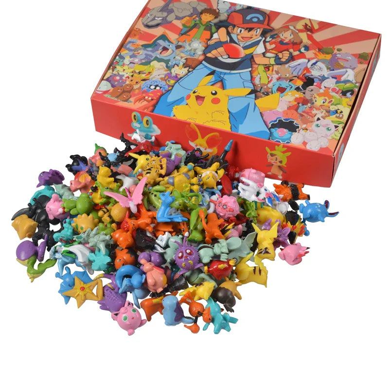 144 Pack Pokemon Figure Toys