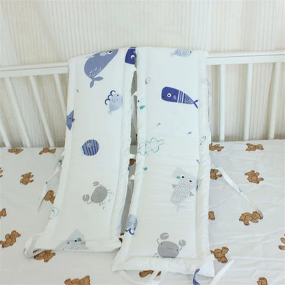 Baby Safety Guardrail Soft Cotton Bumper