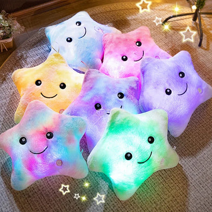 Plush LED Light Star Stuffed Toy - 22-35cm