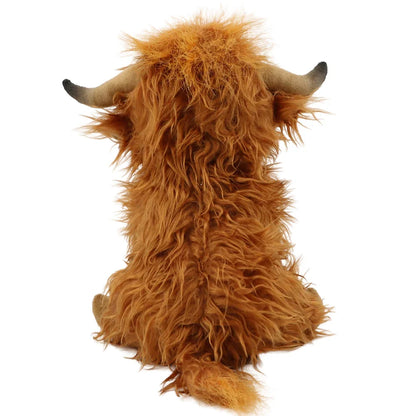 Plush Highland Cow Stuffed Toy - 27cm