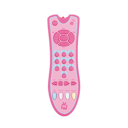 Baby Learning Musical Remote Control Toy Pink