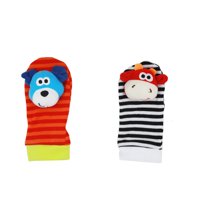 Baby Wrist & Sock Rattle Toy