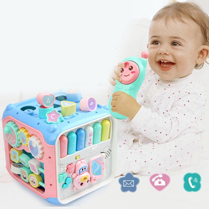 Baby Musical Activity Cube Toy Multi