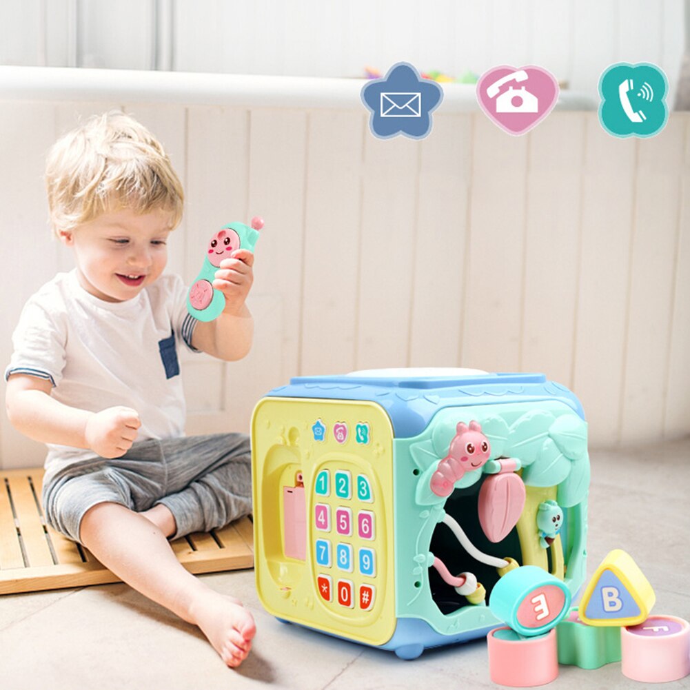 Baby Musical Activity Cube Toy