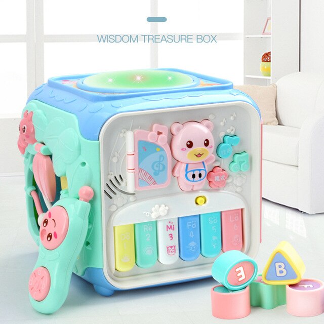 Baby Musical Activity Cube Toy