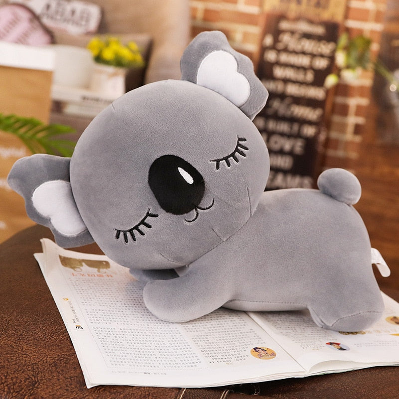 Large Plush Sleeping Koala Stuffed Pillow Toy 35 - 75cm