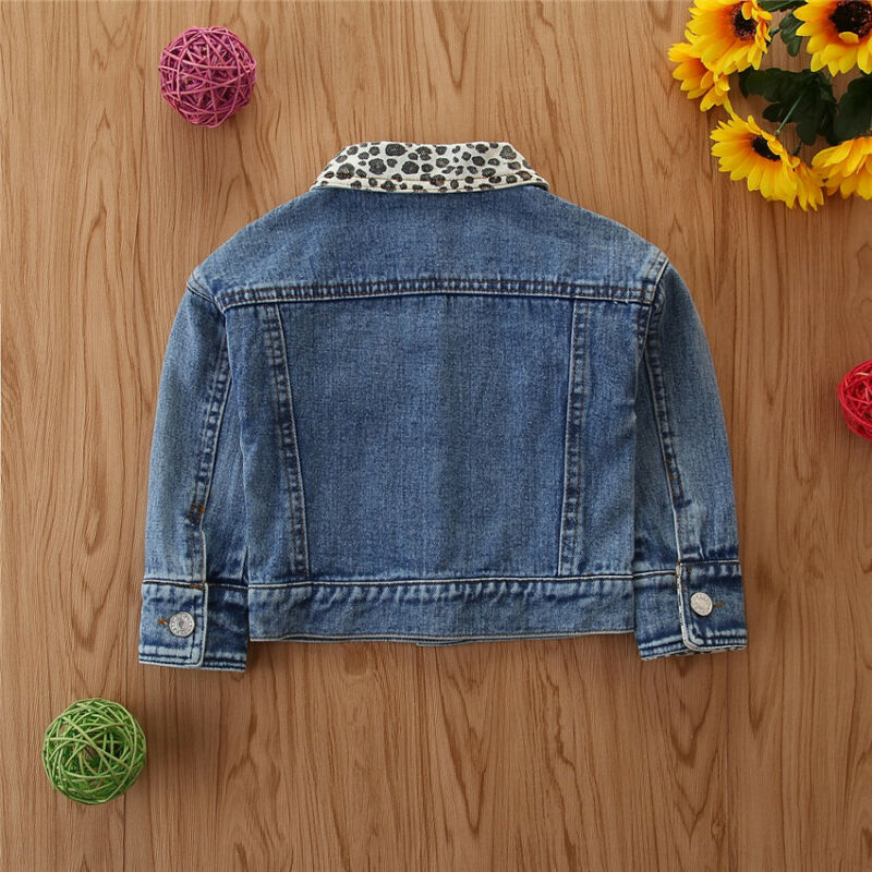 Girls Jacket Blue Denim Jacket (Age 12M-5YRS)