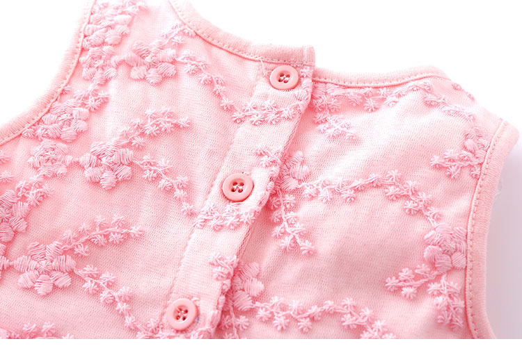 Baby Girls Embroidered Dress & Headband (Age 3M - 12M)