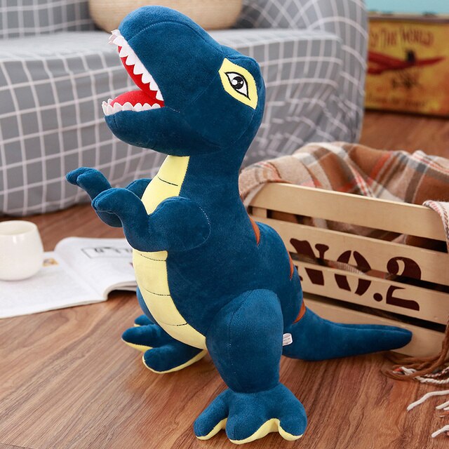 Large Plush Dinosaur Stuffed Toy 45-160cm Blue 60cm